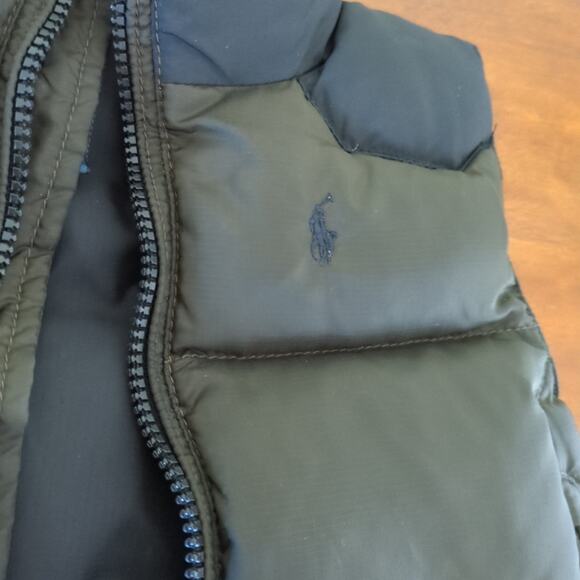 Polo RALPH LAUREN Boys Kids Jacket Vest Coat Duck Down Puffer VEST size 18M - Picture 4 of 6